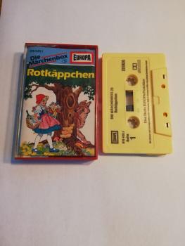 Die Märchenbox Folge 3 Rotkäppchen/Das tapfere Schneiderlein Gelb 515425.1 Europa(Innencover minimal bemalt)